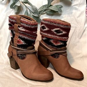 Mid calf boots
